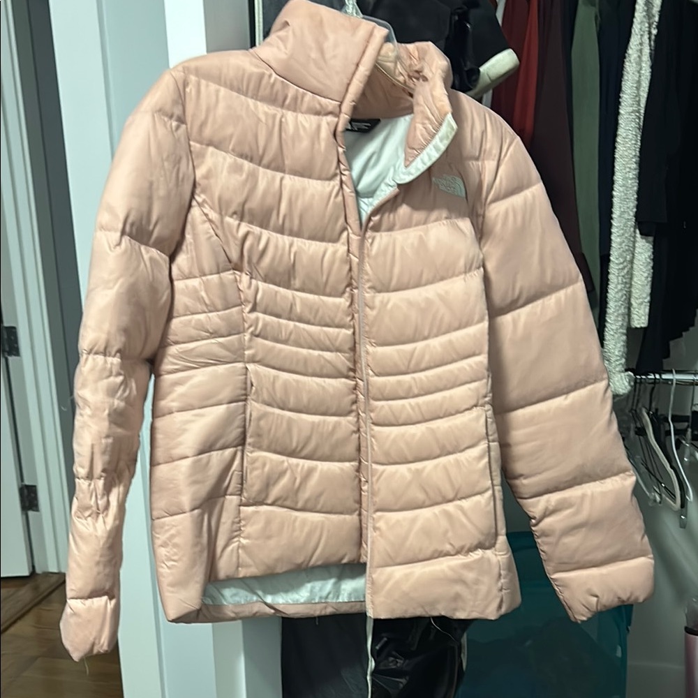 The North Face Women's Pink Puffer Jacket